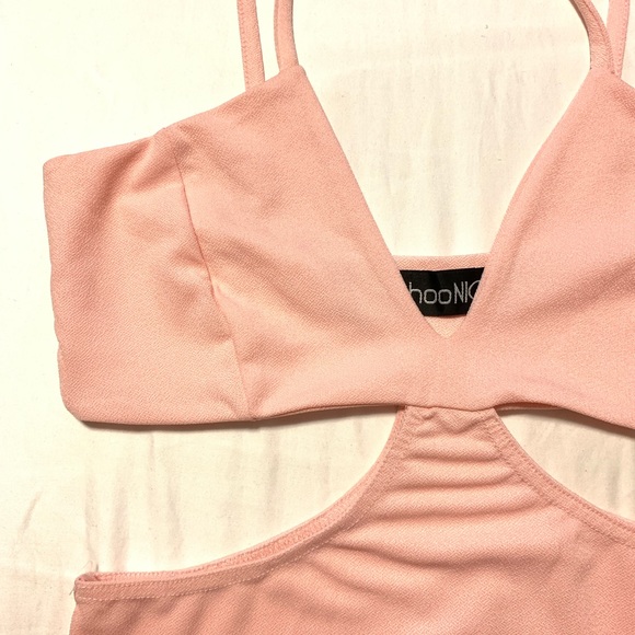 Cutout Midi Dress - Pink - Picture 5 of 5